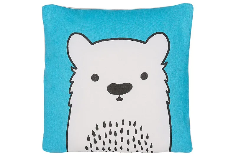 Prydnadskuddar Waranasi Blå/vit/svart, Blå/vit/svart