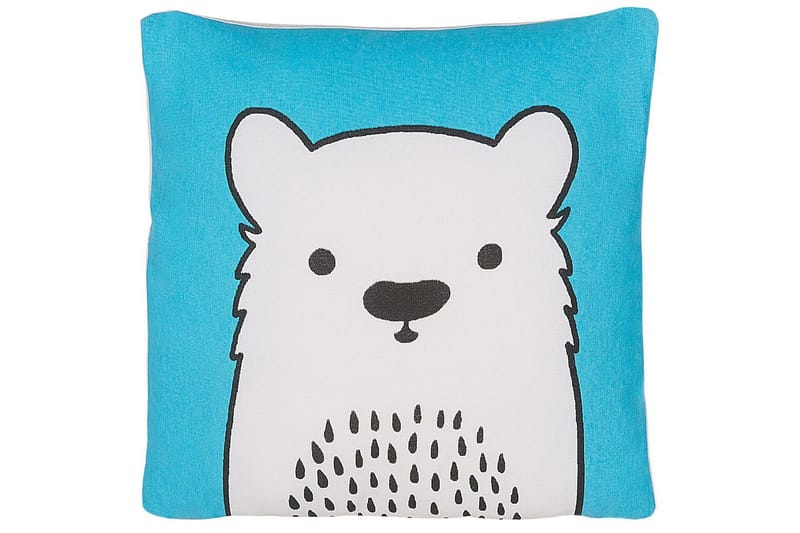 Prydnadskuddar Waranasi set om 2 Blå/vit/svart - Blå/vit/svart - Textil & mattor - Barntextilier - Barnkudde