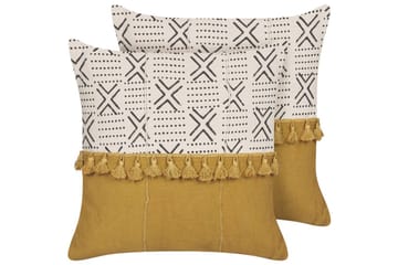 Prydnadskuddar Woodi set om 2 - Utemöbler & utemiljö - Dynor - Utomhuskuddar