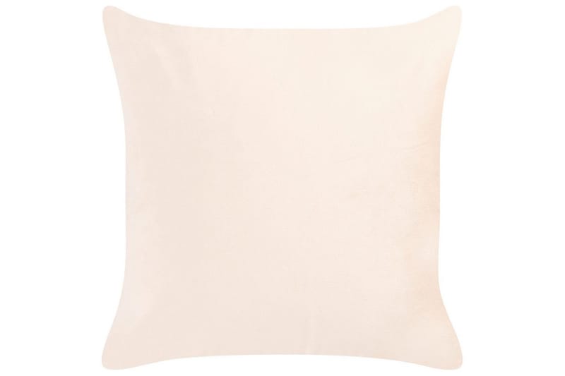 Prydnadskuddar Yarrow set om 2 Beige/Silver - Beige/Silver - Utemöbler & utemiljö - Dynor - Utomhuskuddar