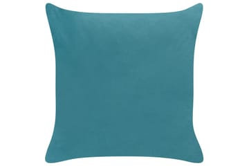 Prydnadskuddar Yarrow set om 2 Blå/Silver - Blå/Silver - Utemöbler & utemiljö - Dynor - Utomhuskuddar