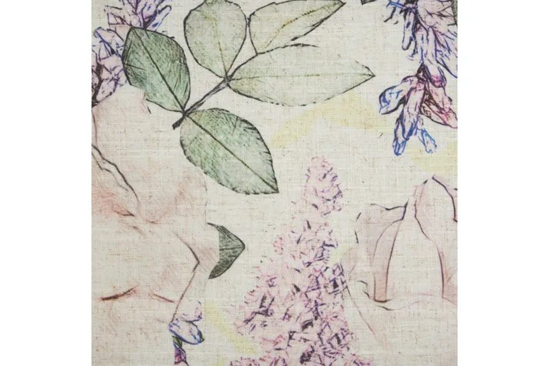 Prydnadskuddar Zahriye set om 2 Violett/flerfärgad - Violett/flerfärgad - Utemöbler & utemiljö - Dynor - Utomhuskuddar