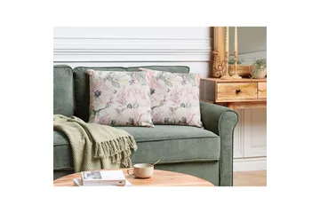 Prydnadskuddar Zahriye set om 2 Violett/flerfärgad - Violett/flerfärgad - Utemöbler & utemiljö - Dynor - Utomhuskuddar