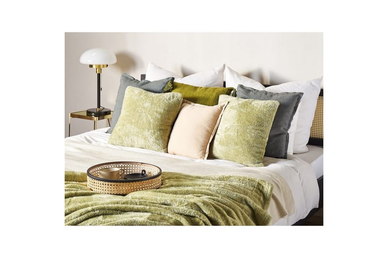 Prydnadskuddar Pilea set om 2 Grön - Grön - Utemöbler & utemiljö - Dynor - Utomhuskuddar