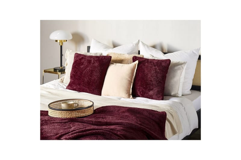 Prydnadskuddar Pilea set om 2 Röd - Röd - Utemöbler & utemiljö - Dynor - Utomhuskuddar