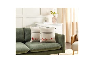 Prydnadskuddar Plumeria set om 2 - Utemöbler & utemiljö - Dynor - Utomhuskuddar