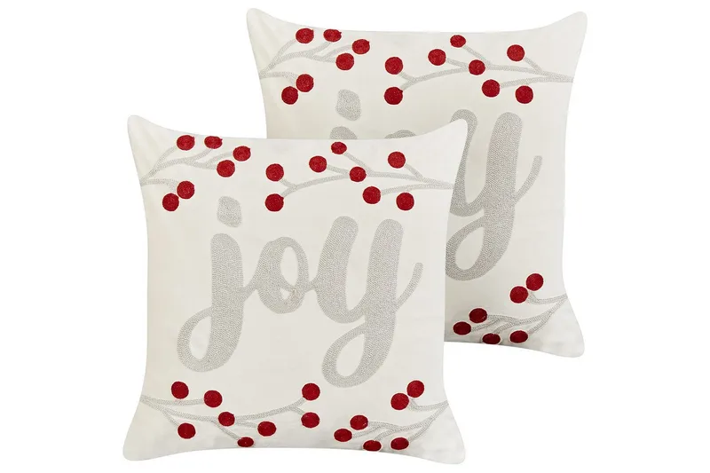 Prydnadskuddar Praline set om 2