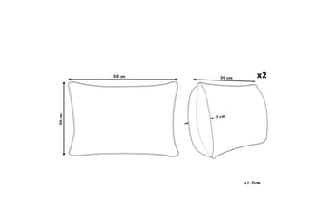 Prydnadskuddar Pulmonaria set om 2 - Utemöbler & utemiljö - Dynor - Utomhuskuddar