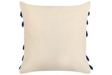 Prydnadskuddar Pleione set om 2 Beige/blå - Beige/blå - Utemöbler & utemiljö - Dynor - Utomhuskuddar