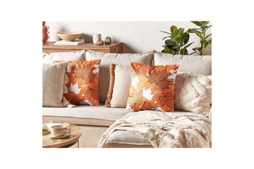 Prydnadskuddar Poinsettia set om 2 - Textil & mattor - Kudde & kuddfodral - Prydnadskudde & soffkudde