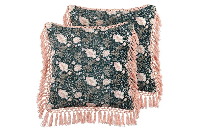 Prydnadskuddar Parrotia set om 2