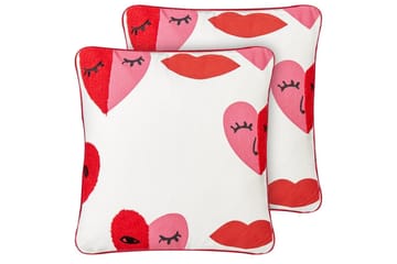 Prydnadskuddar Periwinkle set om 2 - Utemöbler & utemiljö - Dynor - Utomhuskuddar