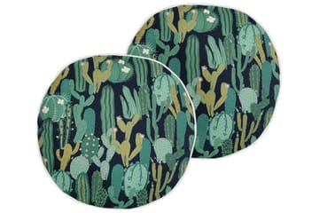 Ruffano Utomhuskudde 40 cm Rund - Grön/Blå - Utemöbler & utemiljö - Dynor - Utomhuskuddar