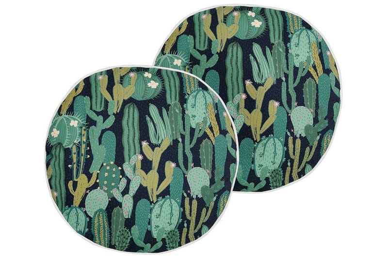 Ruffano Utomhuskudde 40 cm Rund - Grön/Blå - Utemöbler & utemiljö - Dynor - Utomhuskuddar