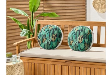 Ruffano Utomhuskudde 40 cm Rund - Grön/Blå - Utemöbler & utemiljö - Dynor - Utomhuskuddar