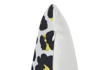 Runge Utomhuskudde 45x45 cm - Vit/Svart/Gul - Utemöbler & utemiljö - Dynor - Utomhuskuddar