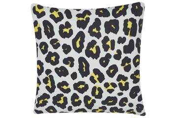 Runge Utomhuskudde 45x45 cm - Vit/Svart/Gul - Utemöbler & utemiljö - Dynor - Utomhuskuddar
