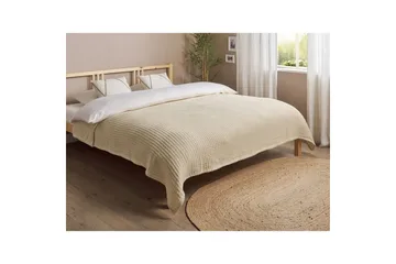 Sängöverkast Chagyl Beige, 200x220 cm - Beige, 200x220 cm - Textil & mattor - Sängkläder - Överkast - Överkast enkelsäng