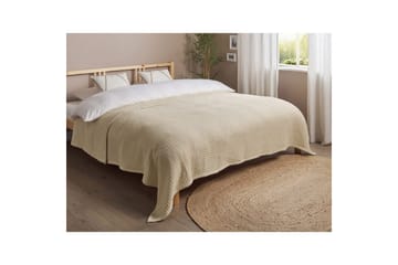 Sängöverkast Chagyl Beige, 220x240 cm - Beige, 220x240 cm - Utemöbler & utemiljö - Dynor - Soffdyna & bänkdyna utemöbler