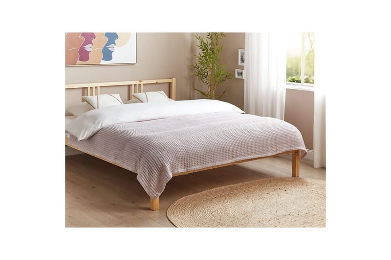 Sängöverkast Chagyl Rosa, 150x200 cm - Rosa, 150x200 cm - Textil & mattor - Sängkläder - Överkast - Överkast enkelsäng