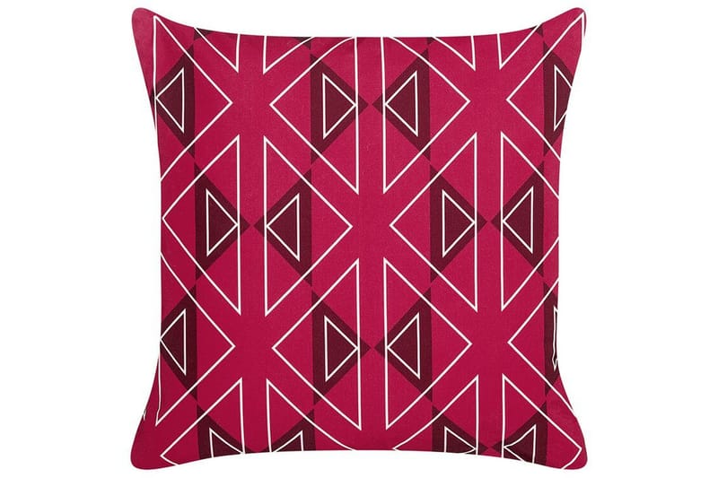 Santa Rosa Utomhuskudde 45x45 cm, Rosa/Vit