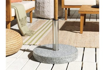 Scorrano Parasollfot 45x45 cm - Ljusgrå/Vit - Utemöbler & utemiljö - Dynor - Utomhuskuddar