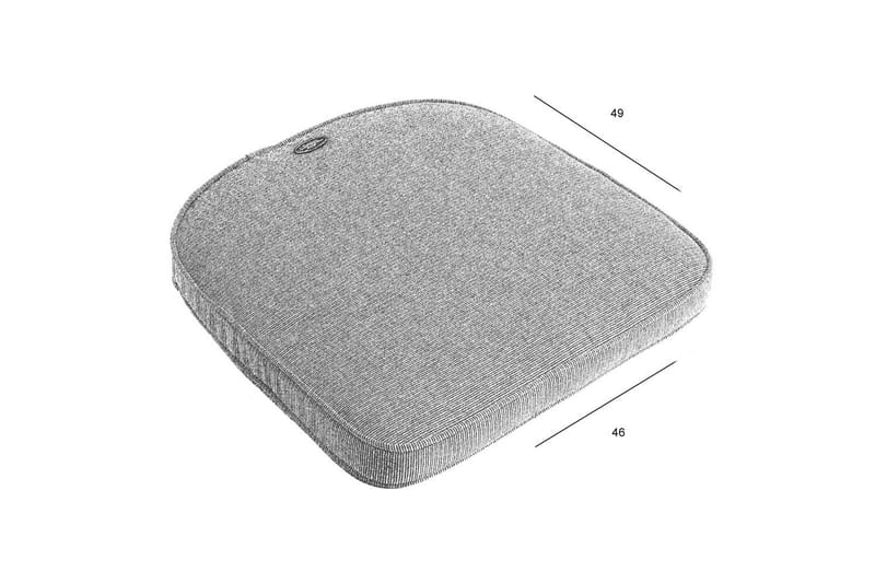 Sittdyna Fritab Krabi Canyon - Antikrosa - Utemöbler & utemiljö - Dynor - Sittdyna & ryggdyna utemöbler