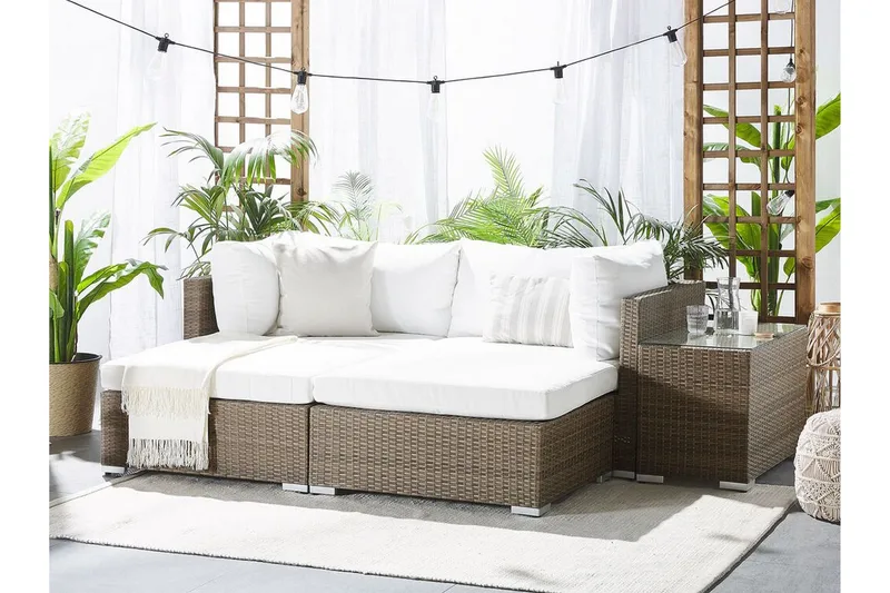 Bochini Dynfodral 66x86 cm - Krämvit - Utemöbler & utemiljö - Dynor - Sittdyna & ryggdyna utemöbler