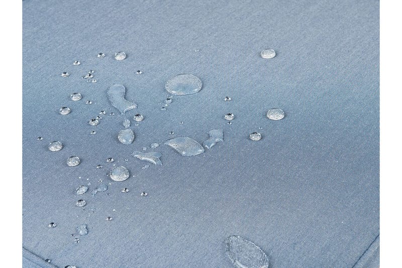 Dyna till trädgårdsstol 8 st blå SASSARI - Blå - Utemöbler & utemiljö - Dynor - Sittdyna & ryggdyna utemöbler