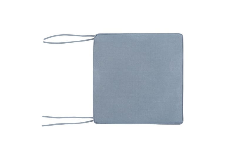 Dyna till trädgårdsstol 8 st blå SASSARI - Blå - Utemöbler & utemiljö - Dynor - Sittdyna & ryggdyna utemöbler