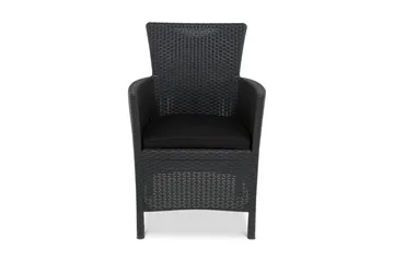 Lady Sittdyna - Svart - Utemöbler & utemiljö - Dynor - Sittdyna & ryggdyna utemöbler