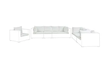Melantha Dynfodral 75x120 cm - Krämvit - Utemöbler & utemiljö - Övrigt utemöbler - Tillbehör utemöbler - Klädselpaket utemöbler