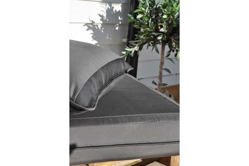 Ryggdyna Fritab Royal Bonnie Ryggdyna 70x45 cm Vattenavvisande Svart Svart - Utemöbler & utemiljö - Dynor - Sittdyna & ryggdyna utemöbler