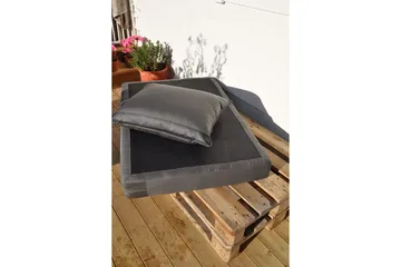 Ryggdyna Fritab Royal Bonnie Ryggdyna 70x45 cm Vattenavvisande Svart Svart - Utemöbler & utemiljö - Dynor - Sittdyna & ryggdyna utemöbler