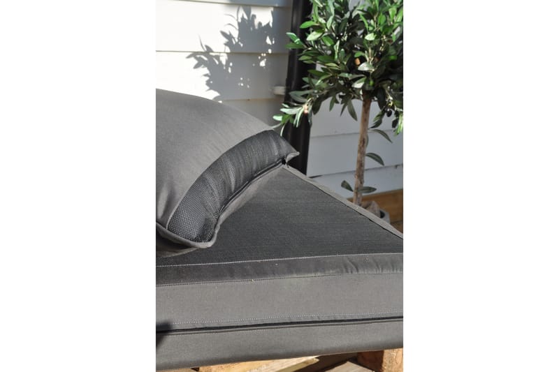 Sittdyna Royal Ken 75x75 cm Vattenavvisande Svart - Fritab - Utemöbler & utemiljö - Dynor - Sittdyna & ryggdyna utemöbler