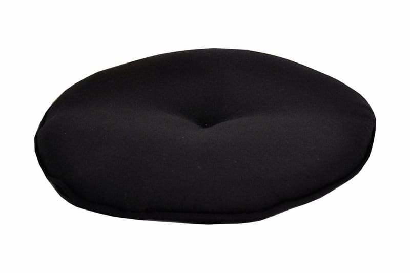 Wien Sittdyna Rund Fritab Black - Utemöbler & utemiljö - Dynor - Sittdyna & ryggdyna utemöbler