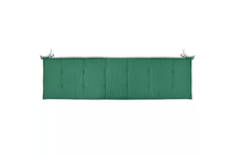 Bänkdyna för trädgården 180x50x3 cm grön - Soffdyna & bänkdyna utemöbler