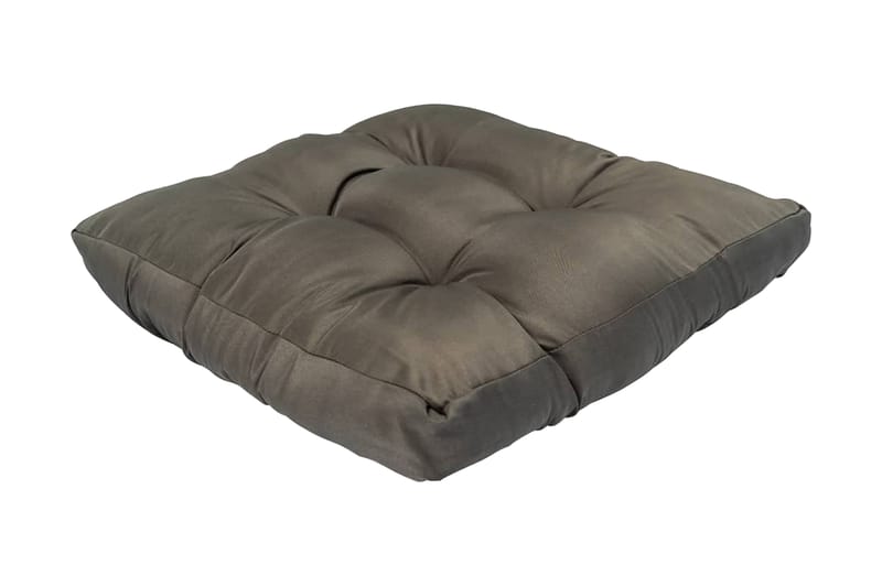 Dynor till pallsoffa 3 st grå polyester - Soffdyna & bänkdyna utemöbler