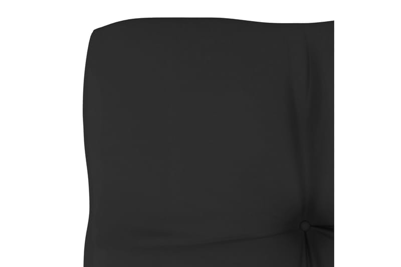 Dyna till pallsoffa svart 70x70x10 cm - Svart - Soffdyna & bänkdyna utemöbler