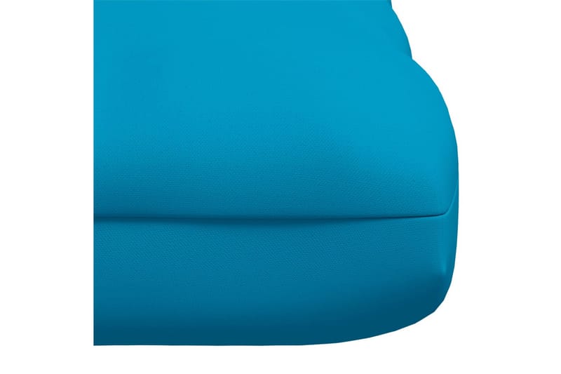 Dyna till pallsoffa blå 120x80x10 cm - Blå - Soffdyna & bänkdyna utemöbler