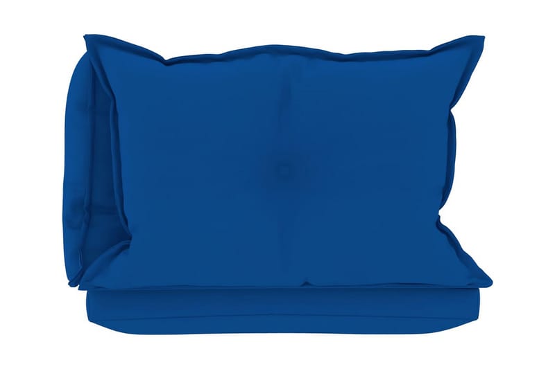 Dynor till pallsoffa 3 st kungsblå tyg - Royalblå - Soffdyna & bänkdyna utemöbler