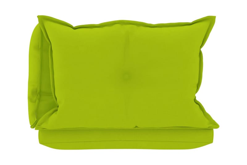 Dynor till pallsoffa 3 st ljusgrön tyg - Grön - Soffdyna & bänkdyna utemöbler