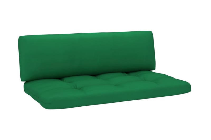 Dynor till pallsoffa 2 st grön - Grön - Soffdyna & bänkdyna utemöbler