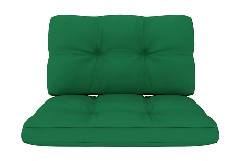 Dynor till pallsoffa 2 st grön - Grön - Soffdyna & bänkdyna utemöbler