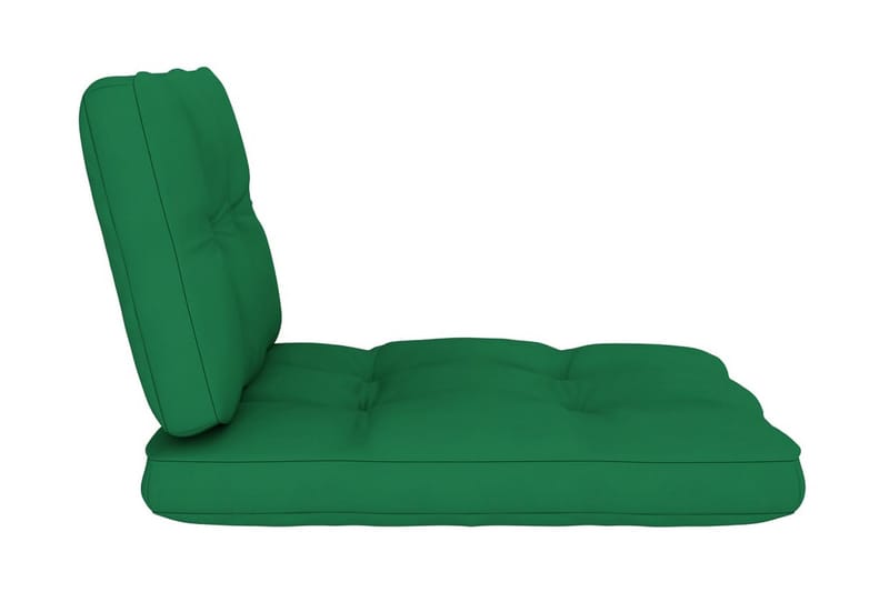 Dynor till pallsoffa 2 st grön - Grön - Soffdyna & bänkdyna utemöbler