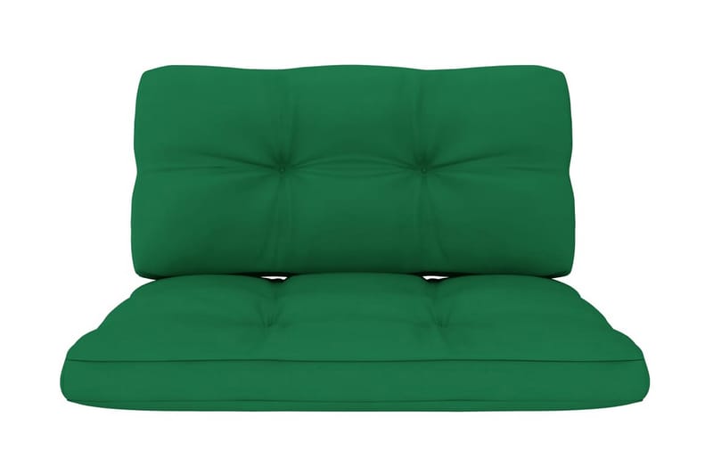 Dynor till pallsoffa 2 st grön - Grön - Soffdyna & bänkdyna utemöbler