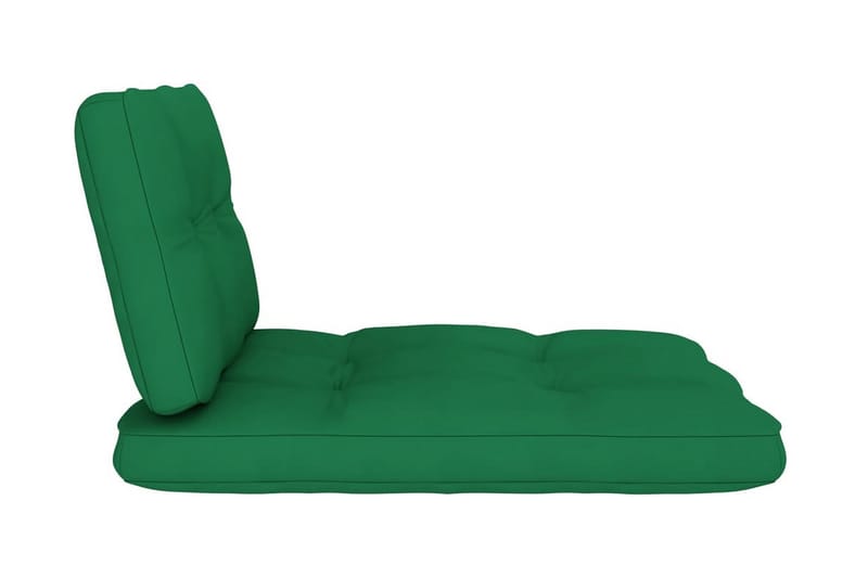 Dynor till pallsoffa 2 st grön - Grön - Soffdyna & bänkdyna utemöbler
