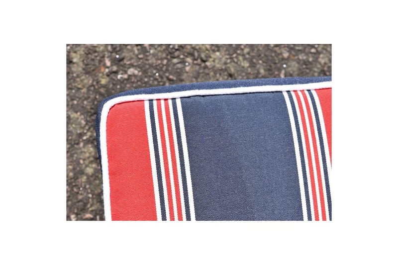 Soffdyna med ryggstöd Excellent Maxi Hög Rygg - Röd och Blå-randig - Utemöbler & utemiljö - Dynor - Däckstolsdynor