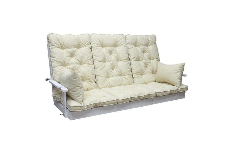 Soffdyna med ryggstöd Maxi Hög Rygg med Sidokuddar Beige - Beige - Utemöbler & utemiljö - Dynor - Hammockdynor