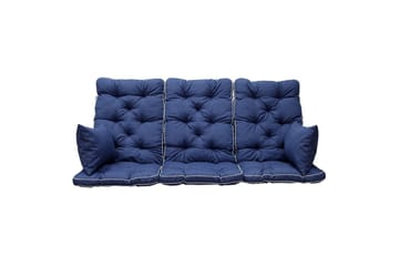 Soffdyna med ryggstöd Maxi Hög Rygg med Sidokuddar Blå - Blå - Utemöbler & utemiljö - Dynor - Hammockdynor